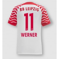 Koszulka piłkarska RB Leipzig Timo Werner #11 Strój Domowy 2023-24 tanio Krótki Rękaw